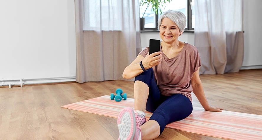 De leukste fitness apps voor senioren